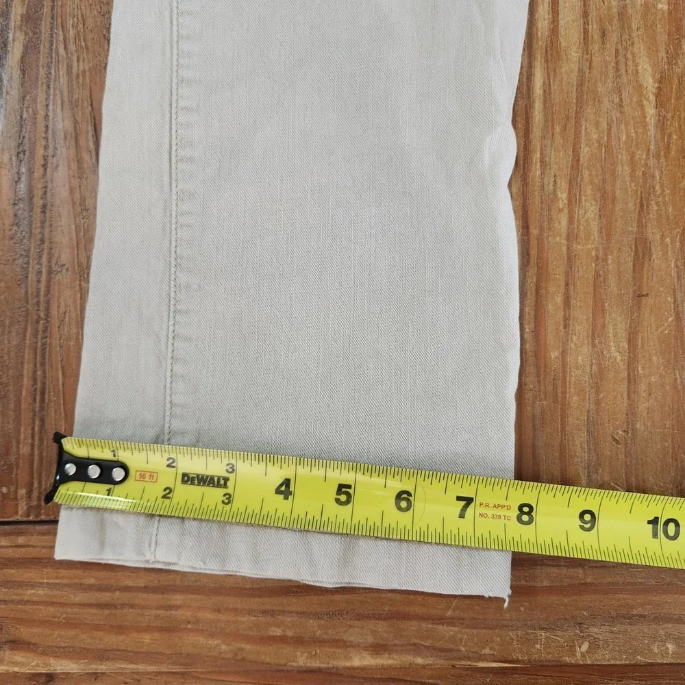 Pilcro and the Letterpress beige suspender leg